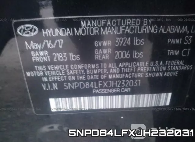 5NPD84LFXJH232031 фото 10