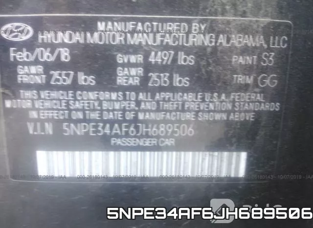 5NPE34AF6JH689506 фото 10