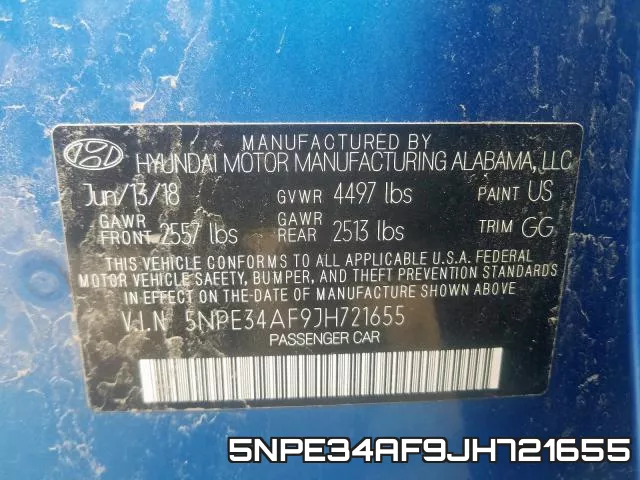 5NPE34AF9JH721655 фото 2