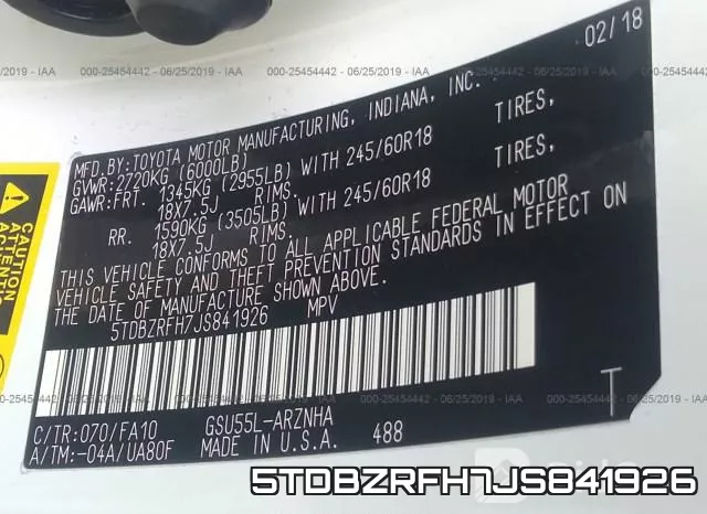 5TDBZRFH7JS841926 фото 10