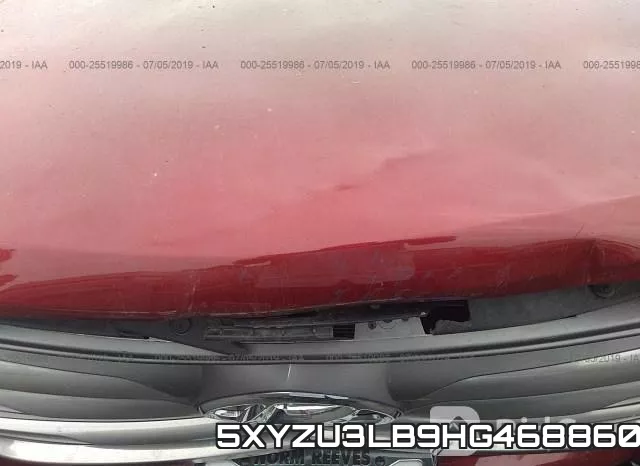 5XYZU3LB9HG468860 фото 2