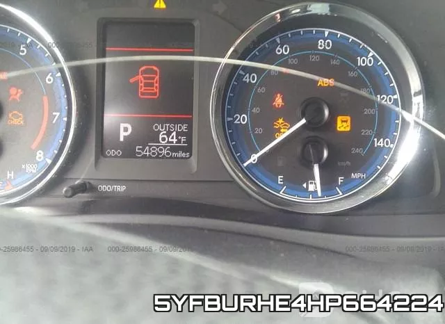 5YFBURHE4HP664224 фото 8