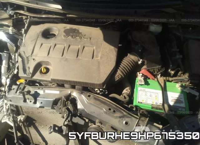 5YFBURHE9HP675350 фото 2
