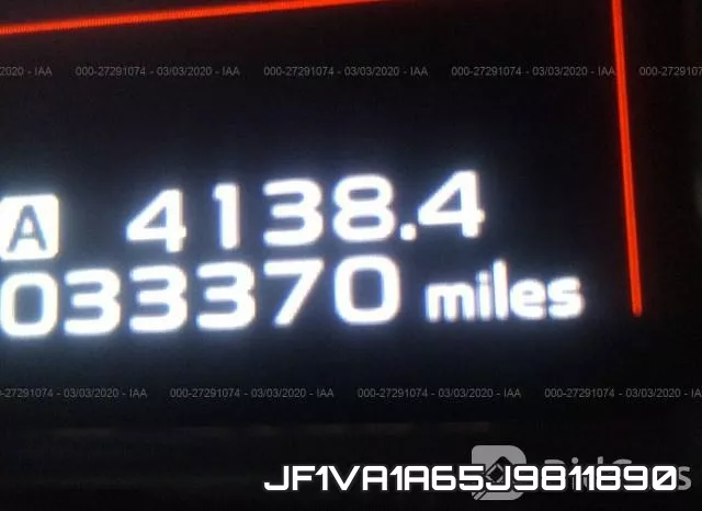 JF1VA1A65J9811890 фото 8