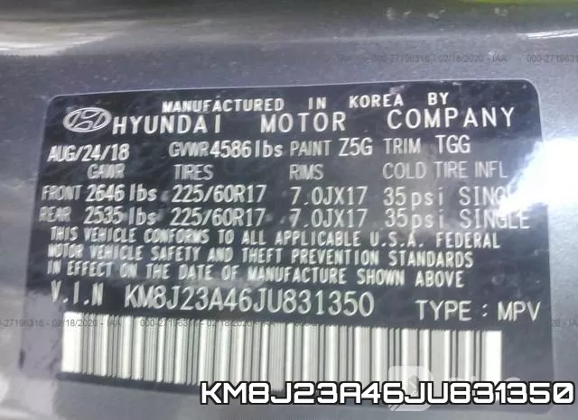 KM8J23A46JU831350 фото 10