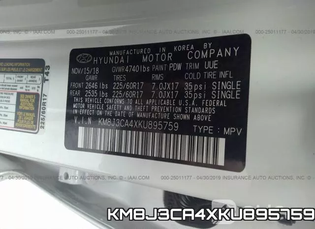 KM8J3CA4XKU895759 фото 10