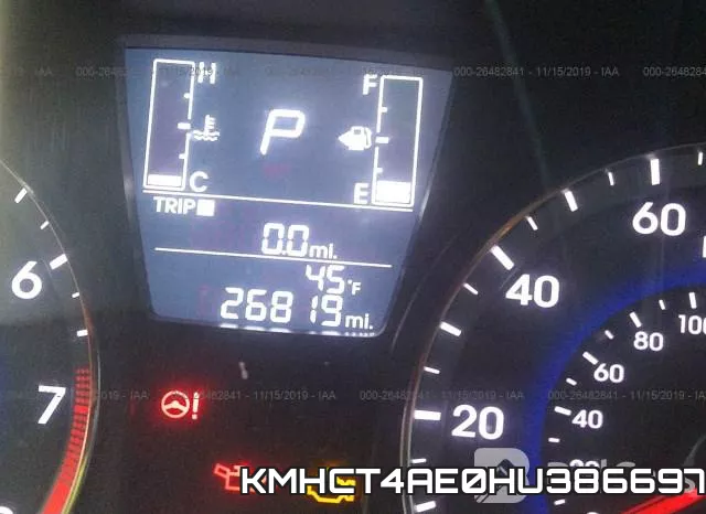KMHCT4AE0HU386697 фото 8