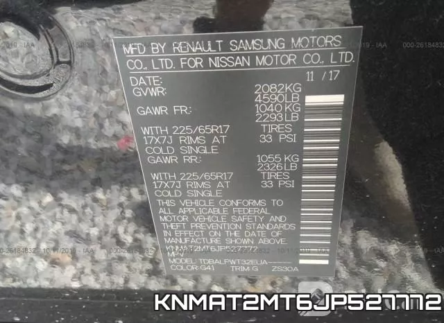 KNMAT2MT6JP527772 фото 10