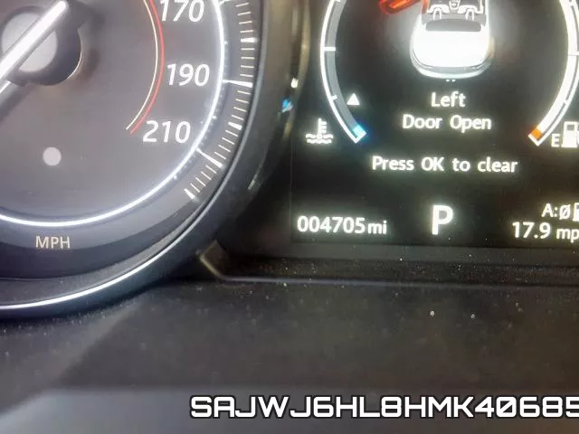 SAJWJ6HL8HMK40685 фото 9