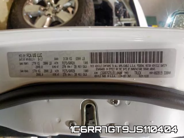 1C6RR7GT9JS110404 фото 2