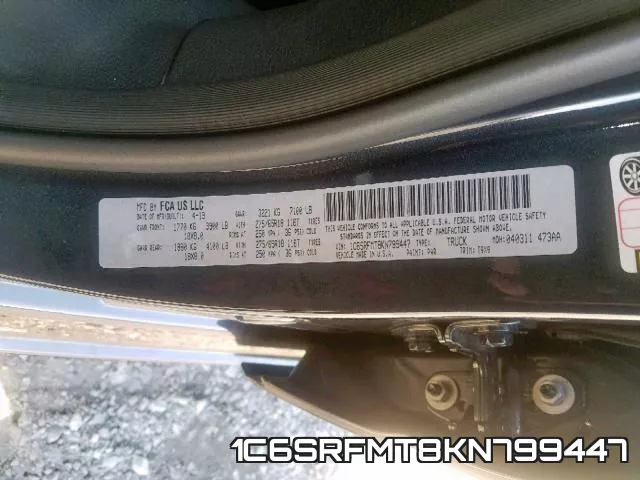 1C6SRFMT8KN799447 фото 2