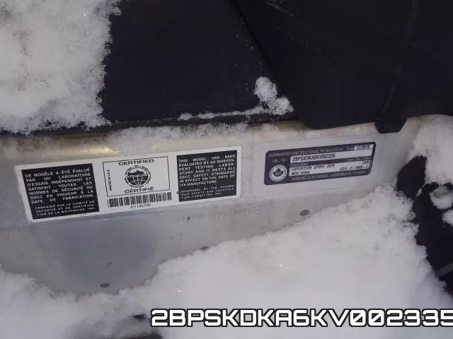 2BPSKDKA6KV002335 фото 2