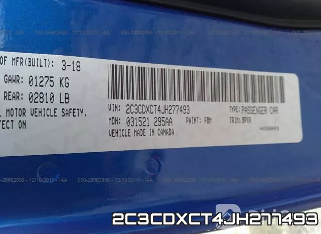 2C3CDXCT4JH277493 фото 10