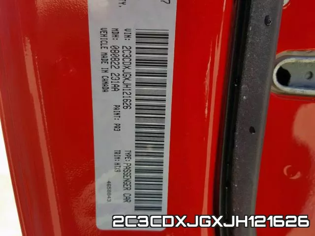 2C3CDXJGXJH121626 фото 2