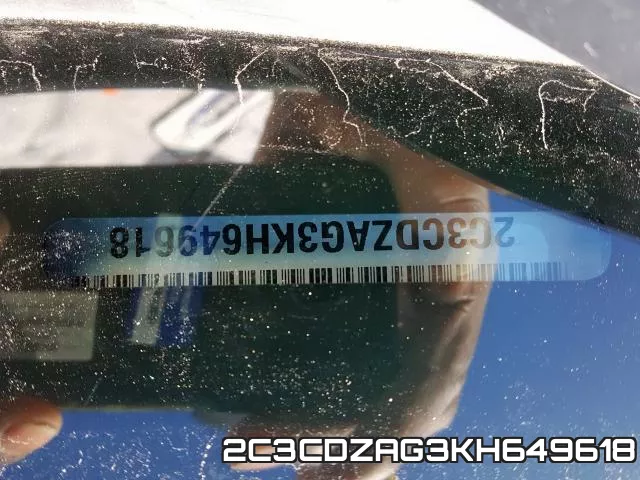 2C3CDZAG3KH649618 фото 2