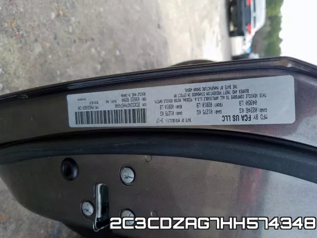 2C3CDZAG7HH574348 фото 2