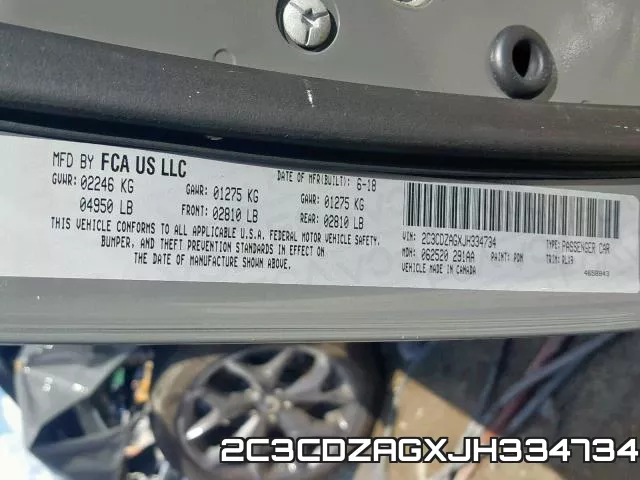 2C3CDZAGXJH334734 фото 2