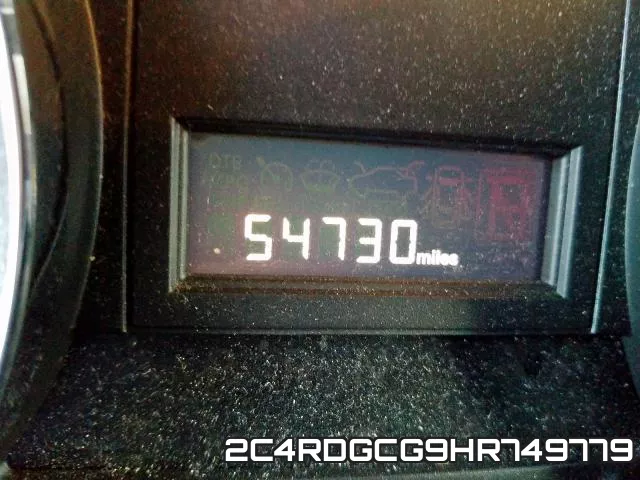 2C4RDGCG9HR749779 фото 9