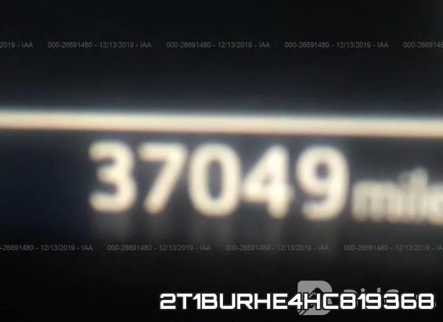 2T1BURHE4HC819368 фото 8