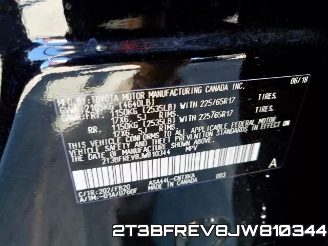 2T3BFREV8JW810344 фото 2