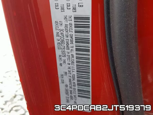 3C4PDCAB2JT519379 фото 2