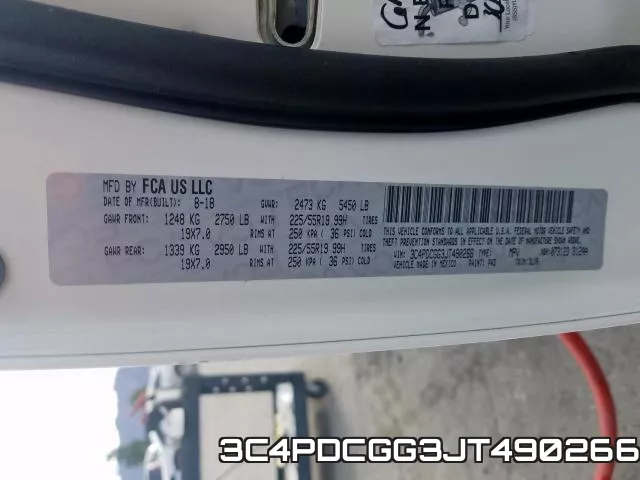 3C4PDCGG3JT490266 фото 2