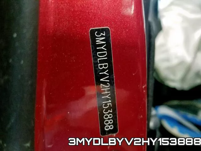 3MYDLBYV2HY153888 фото 2