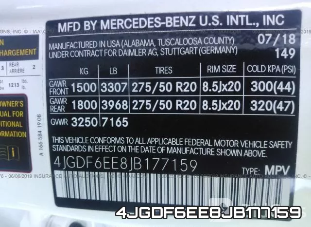 4JGDF6EE8JB177159 фото 10