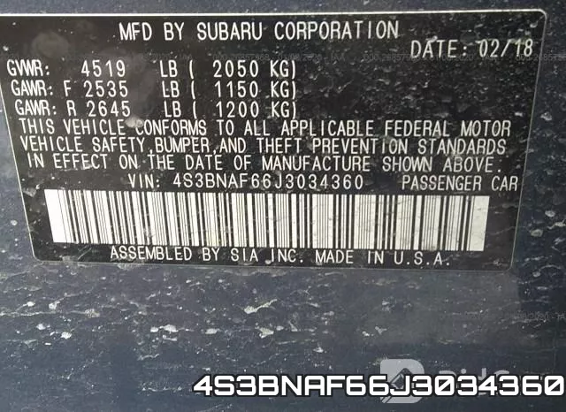4S3BNAF66J3034360 фото 10