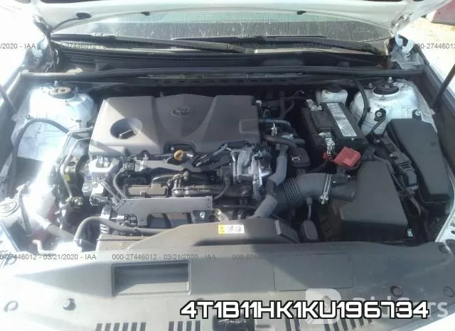 4T1B11HK1KU196734 фото 2