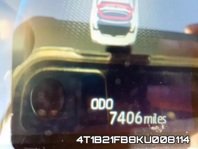 4T1B21FB8KU008114 фото 9