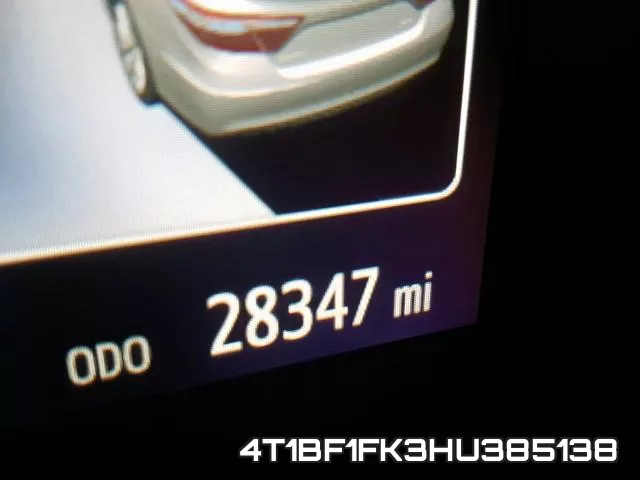 4T1BF1FK3HU385138 фото 9
