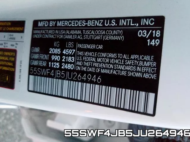 55SWF4JB5JU264946 фото 2