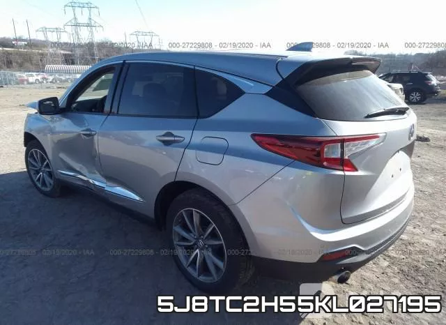 5J8TC2H55KL027195 фото 4
