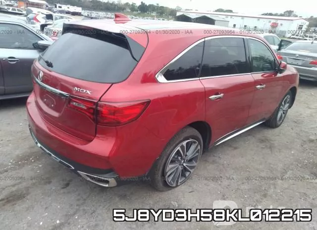 5J8YD3H58KL012215 фото 5