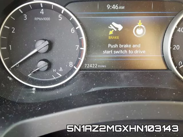 5N1AZ2MGXHN103143 фото 9