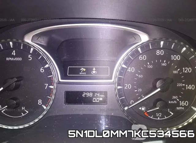 5N1DL0MM7KC534566 фото 8