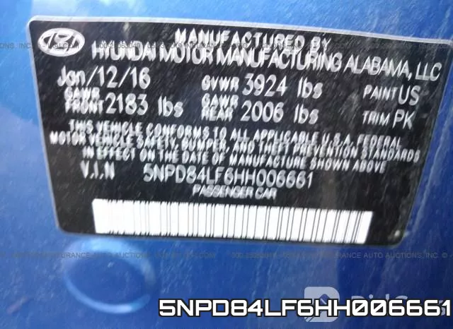 5NPD84LF6HH006661 фото 10