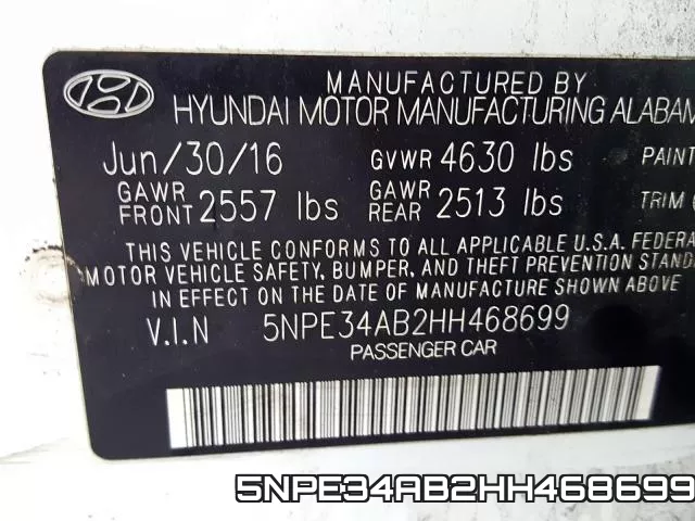 5NPE34AB2HH468699 фото 2
