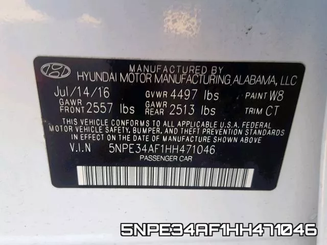 5NPE34AF1HH471046 фото 2