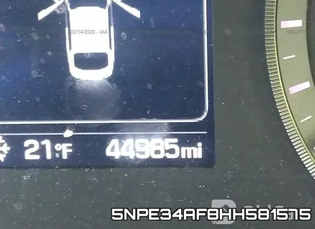 5NPE34AF8HH581575 фото 8