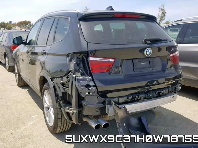 5UXWX9C37H0W78755 фото 4