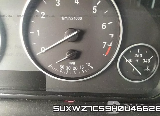 5UXWZ7C59H0U46626 фото 8