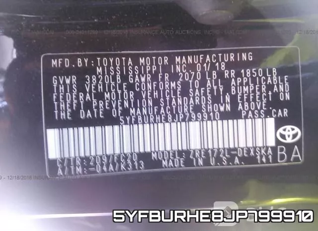 5YFBURHE8JP799910 фото 10