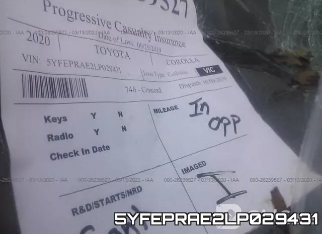 5YFEPRAE2LP029431 фото 8