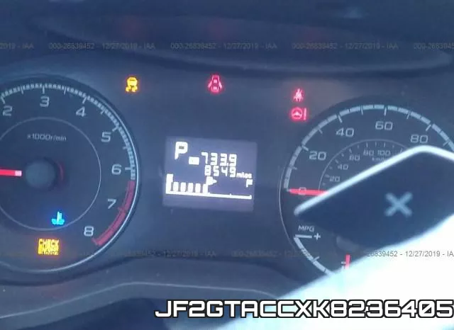 JF2GTACCXK8236405 фото 8