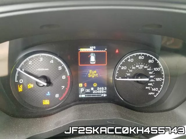 JF2SKACC0KH455743 фото 9