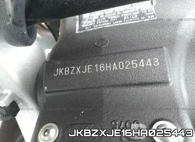 JKBZXJE16HA025443 фото 2