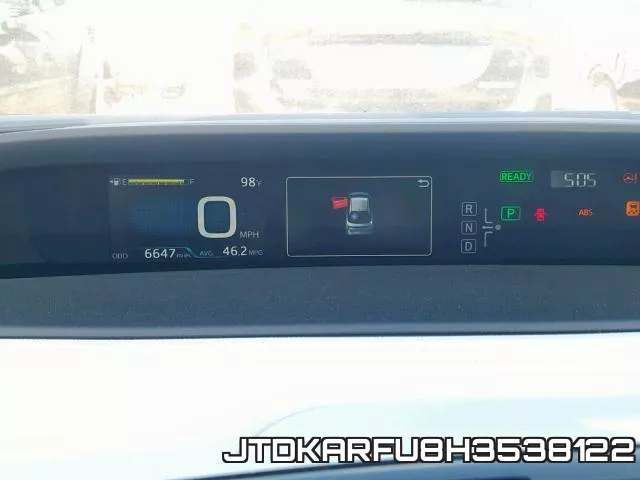 JTDKARFU8H3538122 фото 9