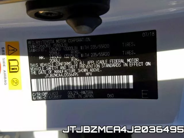 JTJBZMCA4J2036495 фото 2